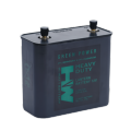 Batería para linterna HW Tigerhead 4R25 6V instalada en paralelo