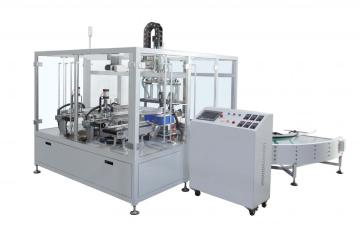 automatic 80pcs baby wet tissue carton box packing machine