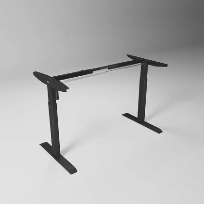 YZ Global Hot Sale Customizable Stainless Steel Ergonomic Electric Height-Adjustable Desk