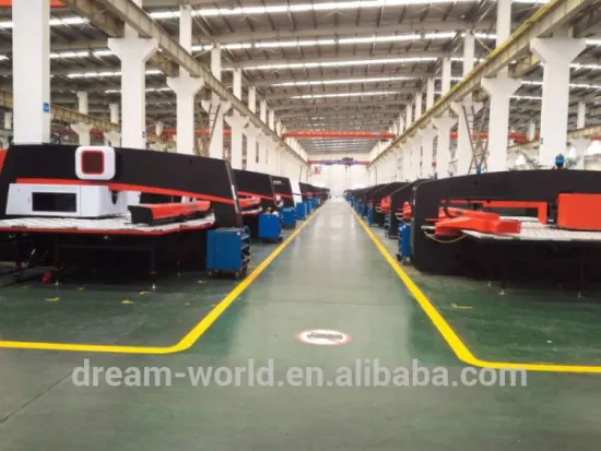 servo type cnc turret punching machine hole punch press with auto index station