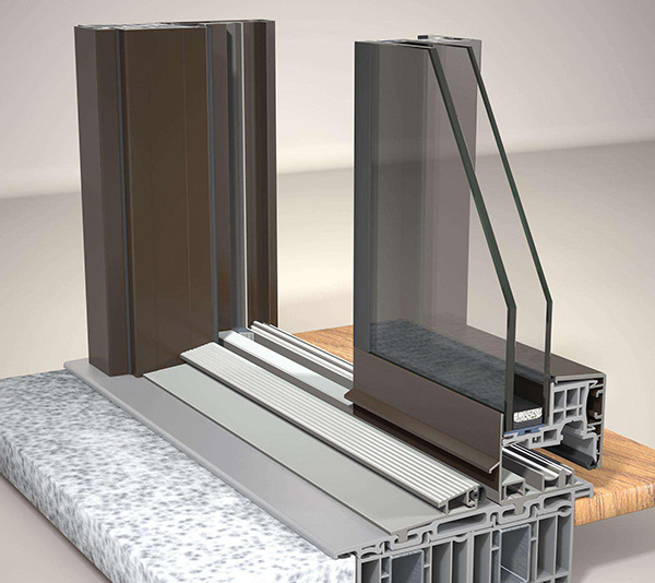 windows and doors aluminum profile