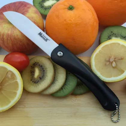 Hot Sale Ceramic folding Knife Paring Knife,Utility Knives,Ceramic Fruit Knife