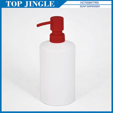 Special Made White Ceramic Soap Bubble Bottle