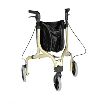 Aluminum Rollator with Adjustable Handle