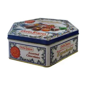 Polygon Chocolate Tin Box