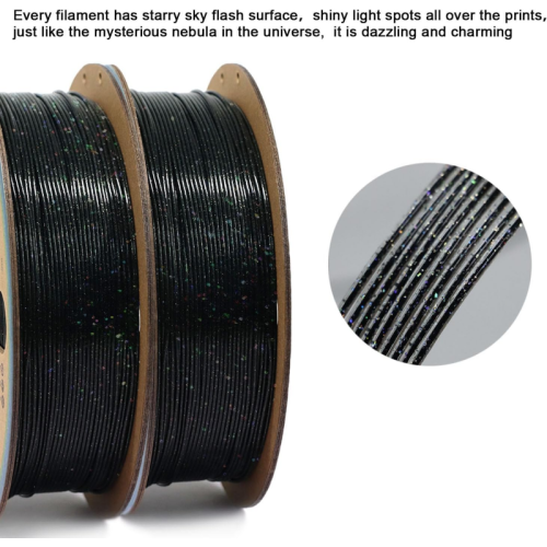 Galaxy Effect PLA Filament 1.75mm