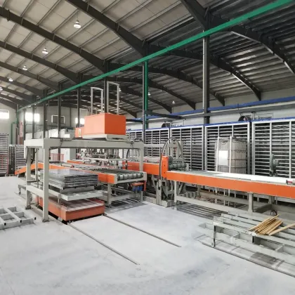 International Standard Glass Magnesium Board MGO Cement Board Production Line