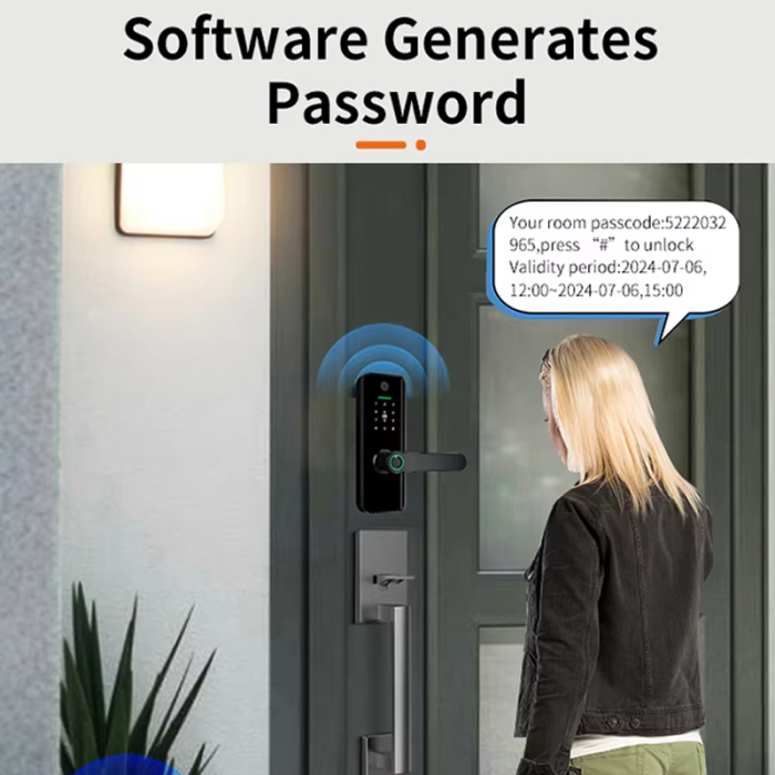 Умный кошачий глаз Tuya 3D Face Door Lock