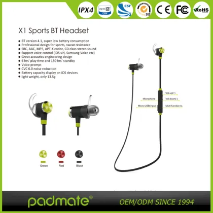 wireless bluetooth magnetic sports wireless headphones