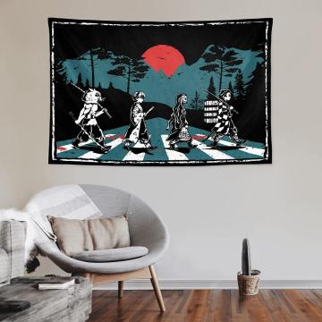 Tapestería de manta de pared tejida moderna de rectángulo