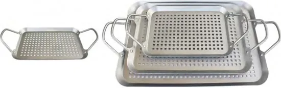 We Are Offering Different Kinds of High Quality Grill Toper Grill Rack Grill Pan Frying Pan and Other Kitchenware