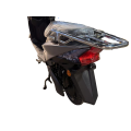 Sleek Dark Gray Electric Scooter with Aerodynamic Design