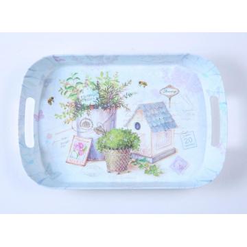 New design deep serving melamine tray