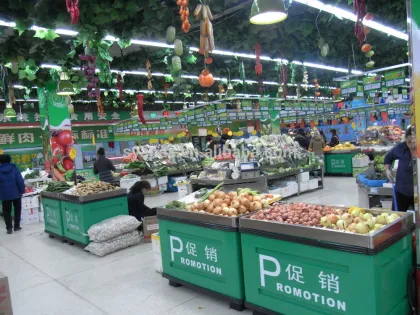 APEX supermarket promotion stand