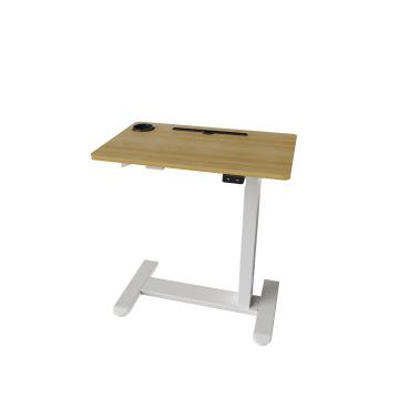 Electric Adjustable C-Type Home Furniture Side Table: Moveable and Over Bed Desk