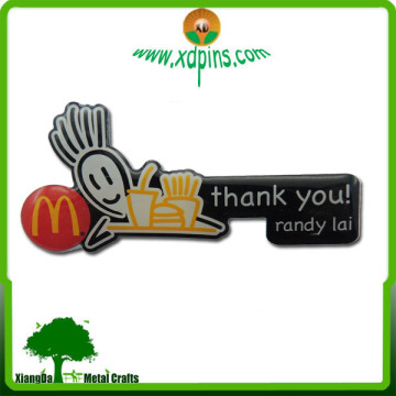 2014 high quality metal custom badges