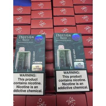 Polônia Hot Sale Elfbar Te6000 Puffs Vape Wholesale