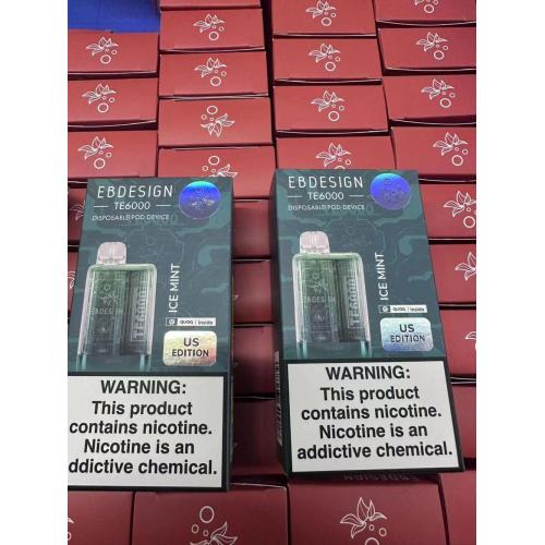 Polônia Hot Sale Elfbar Te6000 Puffs Vape Wholesale