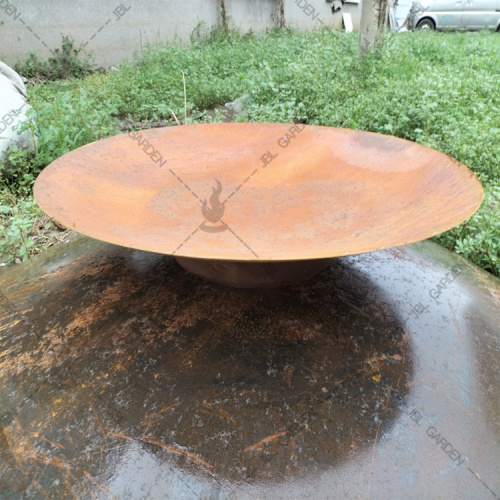 CHEAP 100CM CORTEN STEEL METAL FIRE BOWL