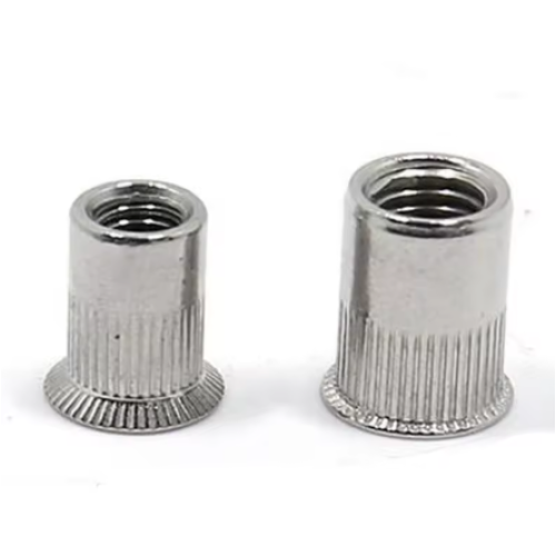 Porca de rebite escareada cega de cabeça chata