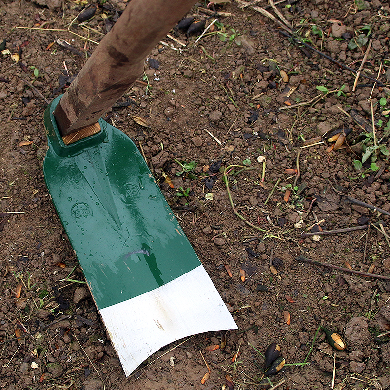 Wholesale Green Digging hoe high quality digging hoe wood Handle Rail steel digging hoe