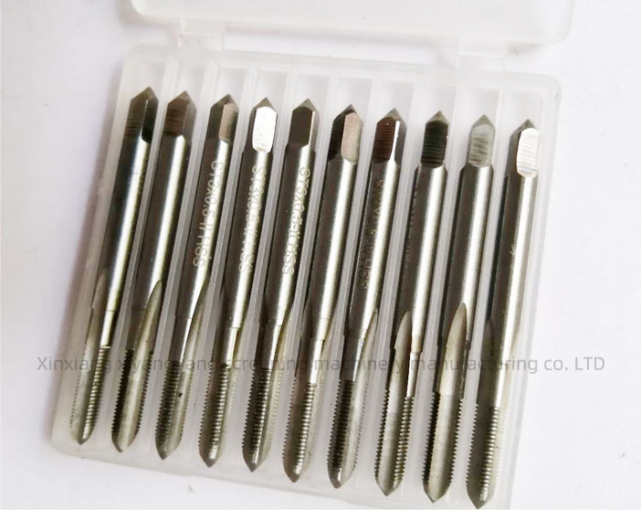 High Speed Steel (HSS) Hand Taps Spiral Flute ST 6*1 Machine Taps for Creating Screw Thread Tap & Die Product