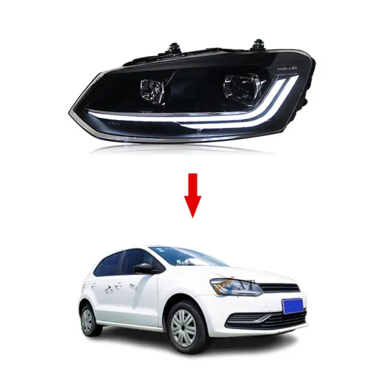XT Upgrade HID Xenon Headlight LED DRL Assembly for Volkswagen VW Polo 2011-2018
