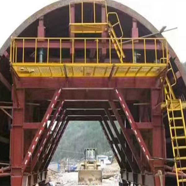 Chariot de doublure de tunnel pour le métro