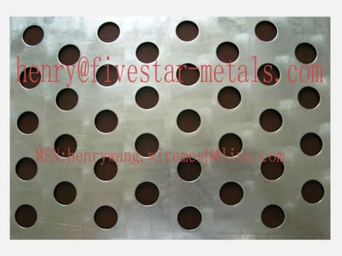 round hole perforated metal