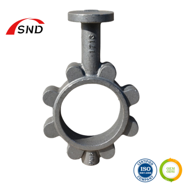 OEM Qt450 DN800 Butterfly Valve Body Sand Casting Part Cast Iron Casting