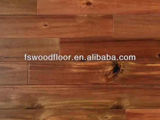 rustic bronze solid big leaf acacia wooden flooring