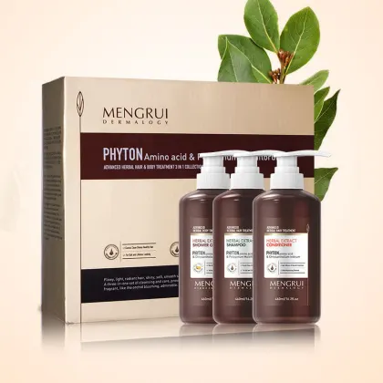 OEM Natural Plant Extract PHYTON Amino Acid Shampoo with Polygonum Multiflorum