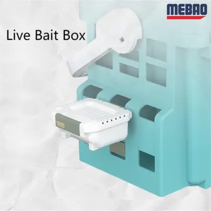 Portable Hanging Waist Fishing Bait Box - OEM Earthworm Lure Breathable Live Bait Box