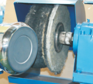 Machina de pulido barato de la superficie del metal eficiente