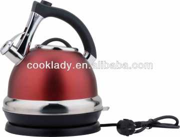 3.0L supper big stainless steel electric whistling kettle