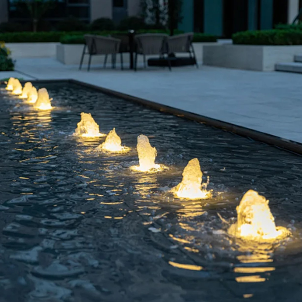 outdoor pond water features