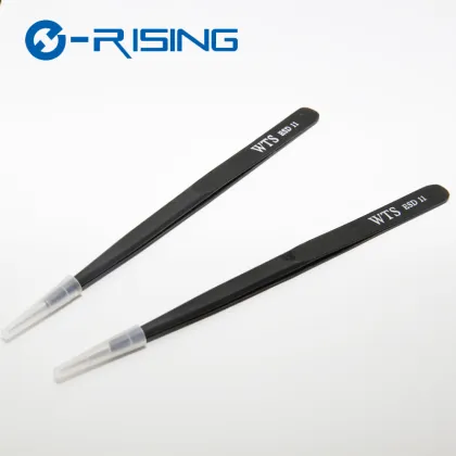 Wholesale OEM Vetus ST-10 High Quality Anti-Static Stainless Steel ESD Tweezers Eyelash Tweezers