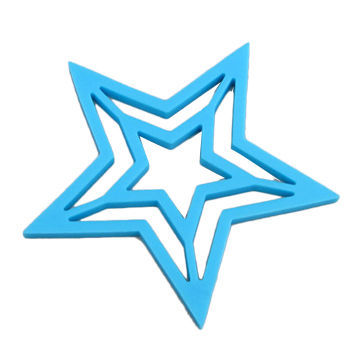 Silicone star-shaped placemats