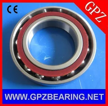GPZ angular contact ball bearings 7200B(66200) 10* 30 *9 for construction machinery