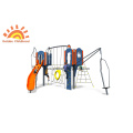 Outdoor HPL Plastic Tube Slide Playground Structure