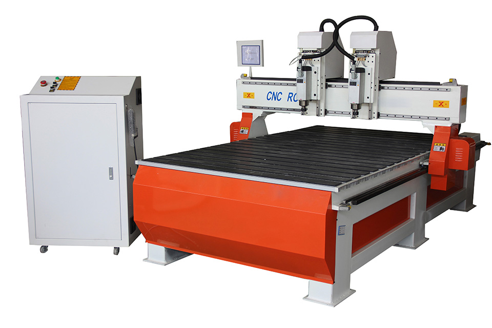 DOUBLE SPINDLE WOOD CNC ROUTER