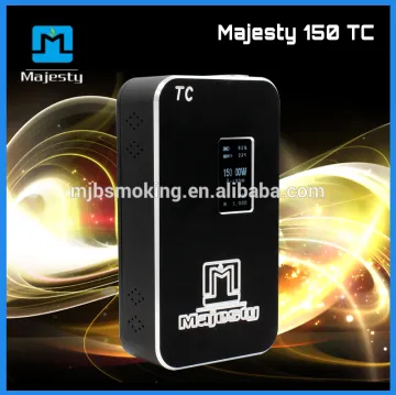 Hot New products for 2015 Upgrade High quality 150 watt box mod Authentic Majesty 150W
