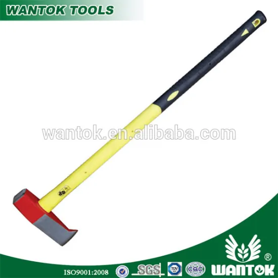 Hot-sale Splitting Maul WIth Plastic-coating Fiberglass Handle