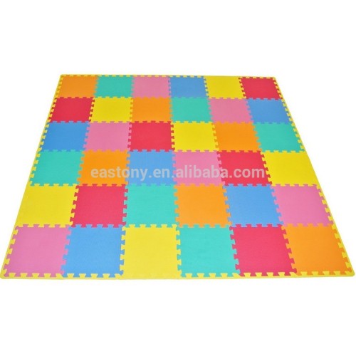 Foam Solid Kid&#39;s Puzzle Solid Play Floor Tapete