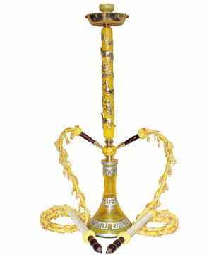 Chinese Zodiac shisha pot price double pipe special design hookahs