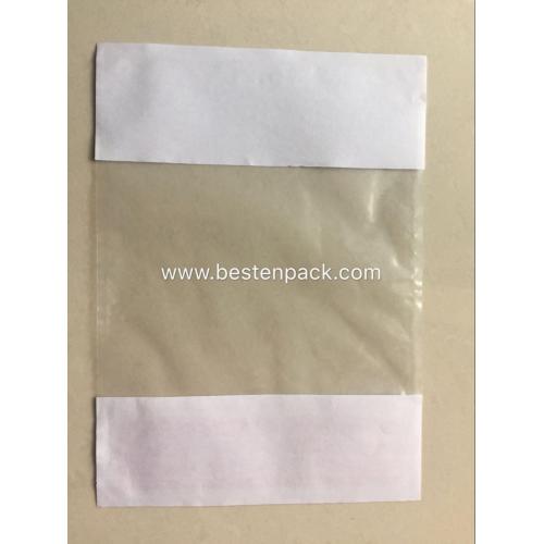 Japanese Plastic Self Adhesive Packing List Envelope