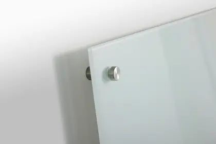 Tempering magnetic writing glass board for office