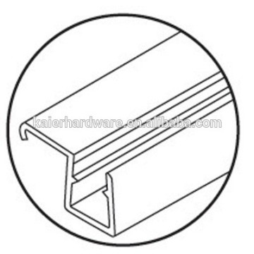 hot sale glass door waterproof strip,PVC seal K-SE212