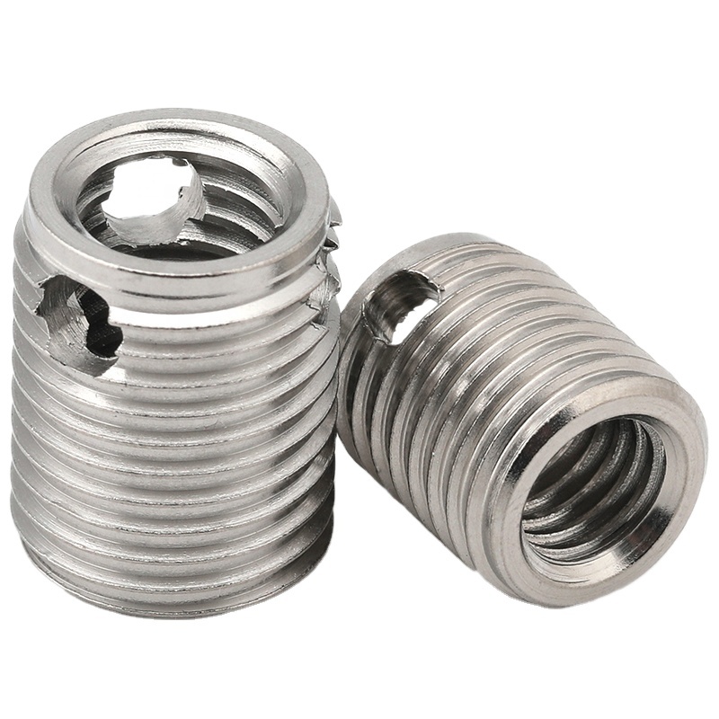 M3-M12 Type 307/308 Polished Stainless Steel Self-Tapping Inserts with Three Holes 304 Model