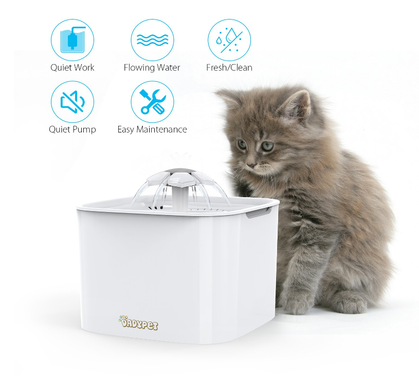 High quality BPA free plastic Cat fountain